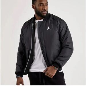 NWT-Nike Jordan-Reversible Renegade Jacket Black w/White logo-Mens size small